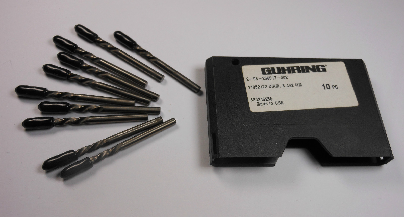 GUHRING Drills 3.442mm 2-08-266017-002 (10 Pcs) GUHRING Drills 3.442mm 2-08-266017-002 (10 Pcs)
