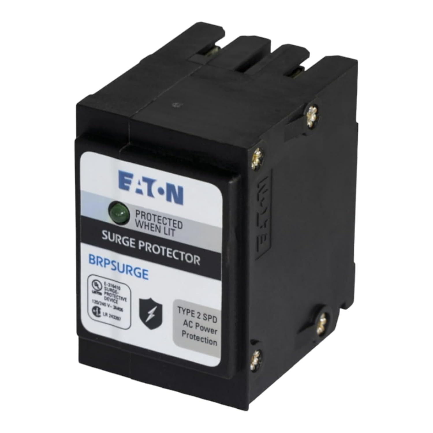 Eaton Electrical BRPSURGE Eaton BRPSURGE Breaker, Surge Device,1-Phase, 2P, BR Eaton Electrical BRPSURGE Eaton BRPSURGE Breaker, Surge Device,1-Phase, 2P, BR