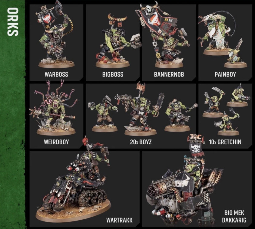 Warhammer 40k Armageddon Orks New On Sprue Warhammer 40k Armageddon Orks New On Sprue