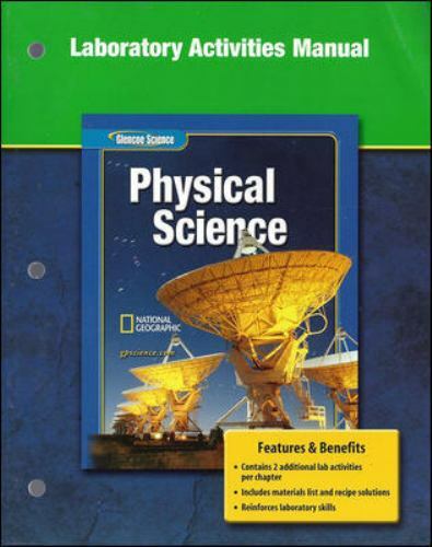 Glencoe Physical Science, Laboratory Activities Manual, Student Edition (Glenc.. Glencoe Physical Science, Laboratory Activities Manual, Student Edition (Glenc..
