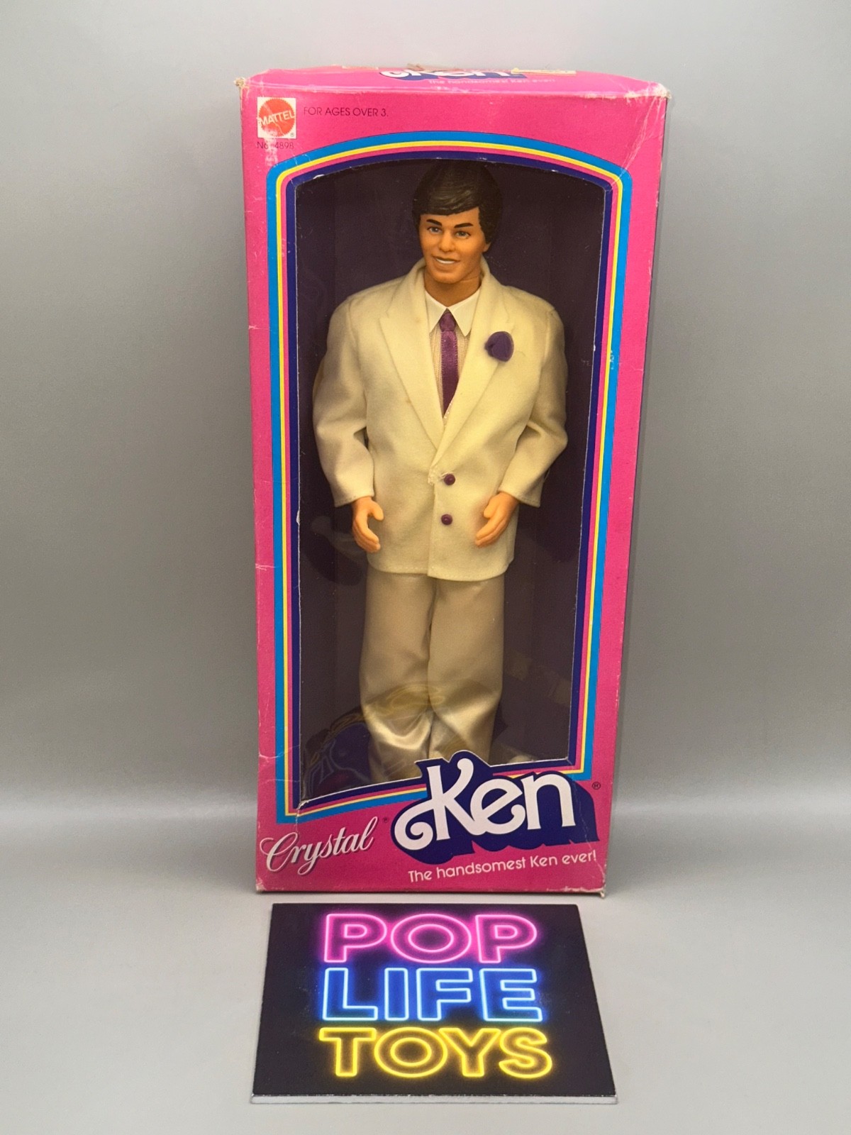 Vintage 1983 Mattel Barbie “Crystal Ken” #4898 *NRFB*