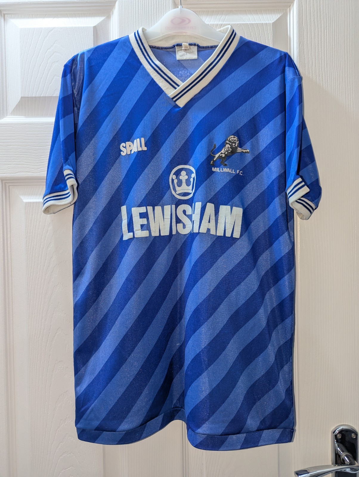 Millwall Home Football Shirt 1987/89. Mens Medium.