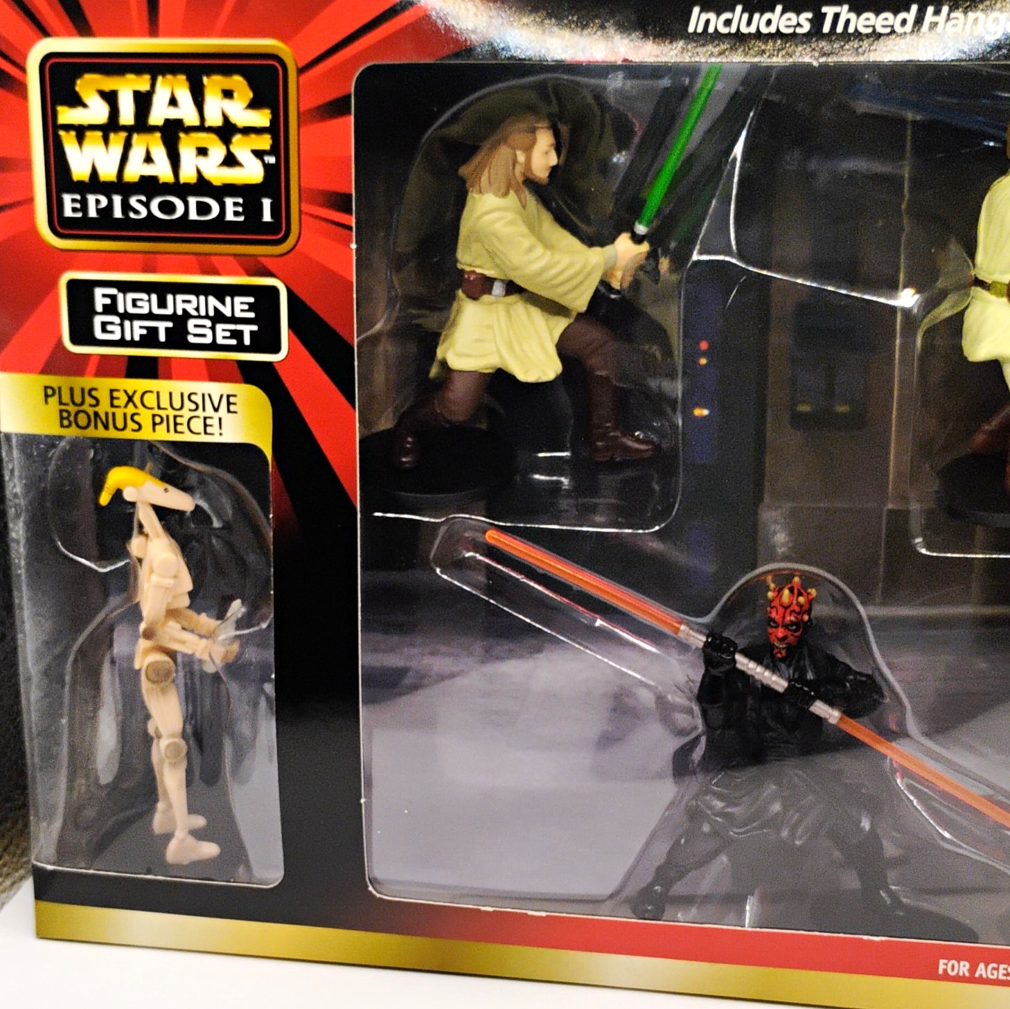 1999 Applause Star Wars Episode I Figurine G Set Bonus Figure Sealed Box Damage