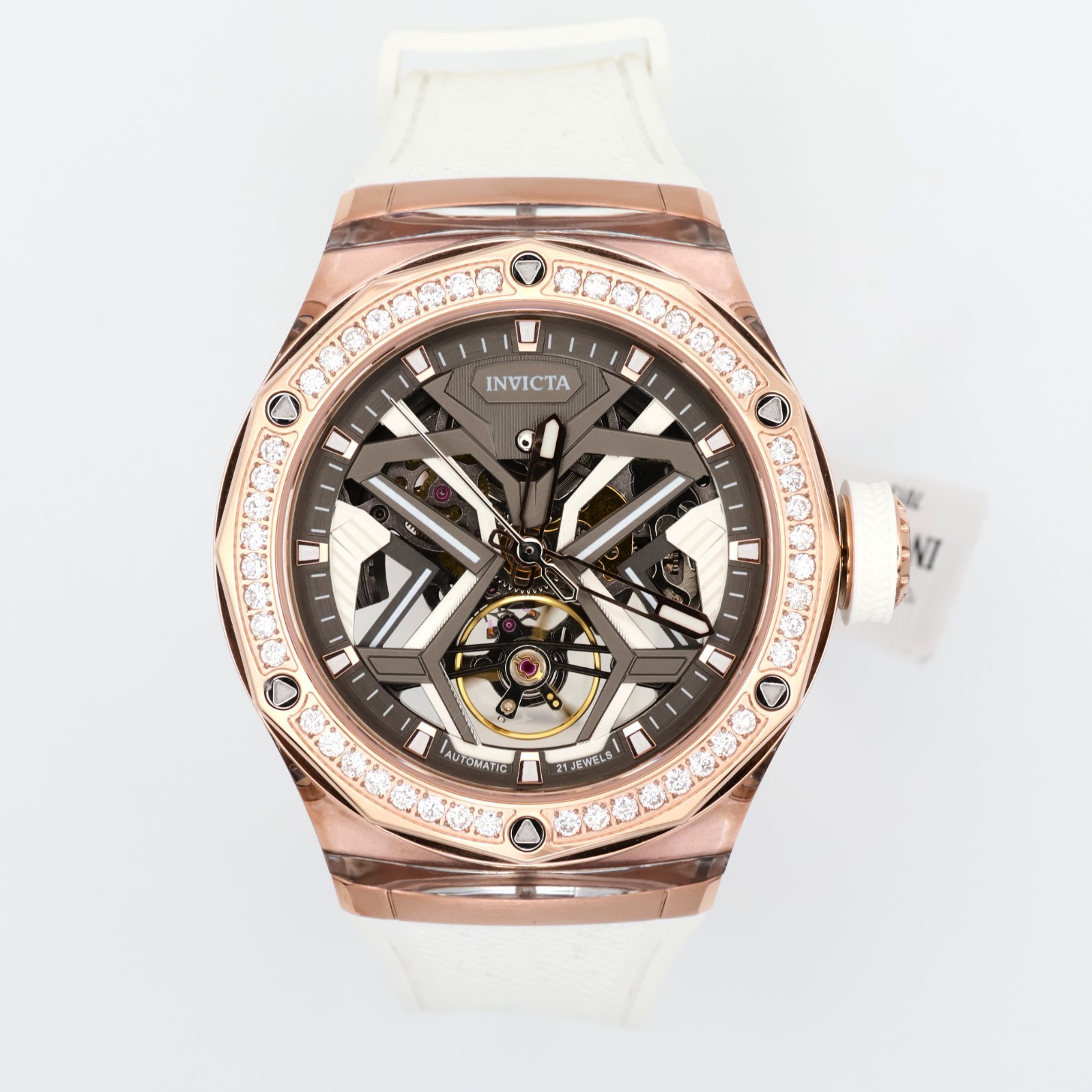 Invicta - Objet D Art Lumidia - 1.6 CTW Lab Grown Diamonds - 45mm - (70131)