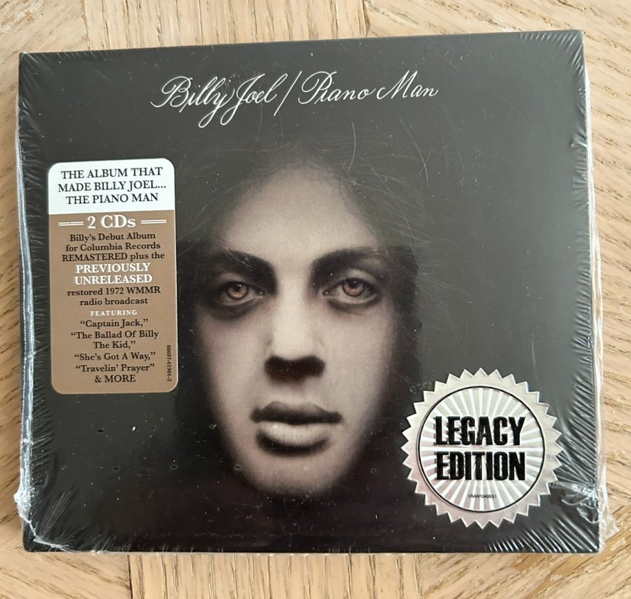 🔥🔥🔥 Piano Man by Billy Joel (2CDs, 2010) Legacy Edition / PROMOTIONAL -SEALED 🔥🔥🔥 Piano Man by Billy Joel (2CDs, 2010) Legacy Edition / PROMOTIONAL -SEALED