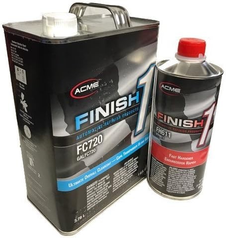 Acme FC720 Ultimate Overall Clearcoat Gallon Kit with Finish 1 Fast Hardener Acme FC720 Ultimate Overall Clearcoat Gallon Kit with Finish 1 Fast Hardener