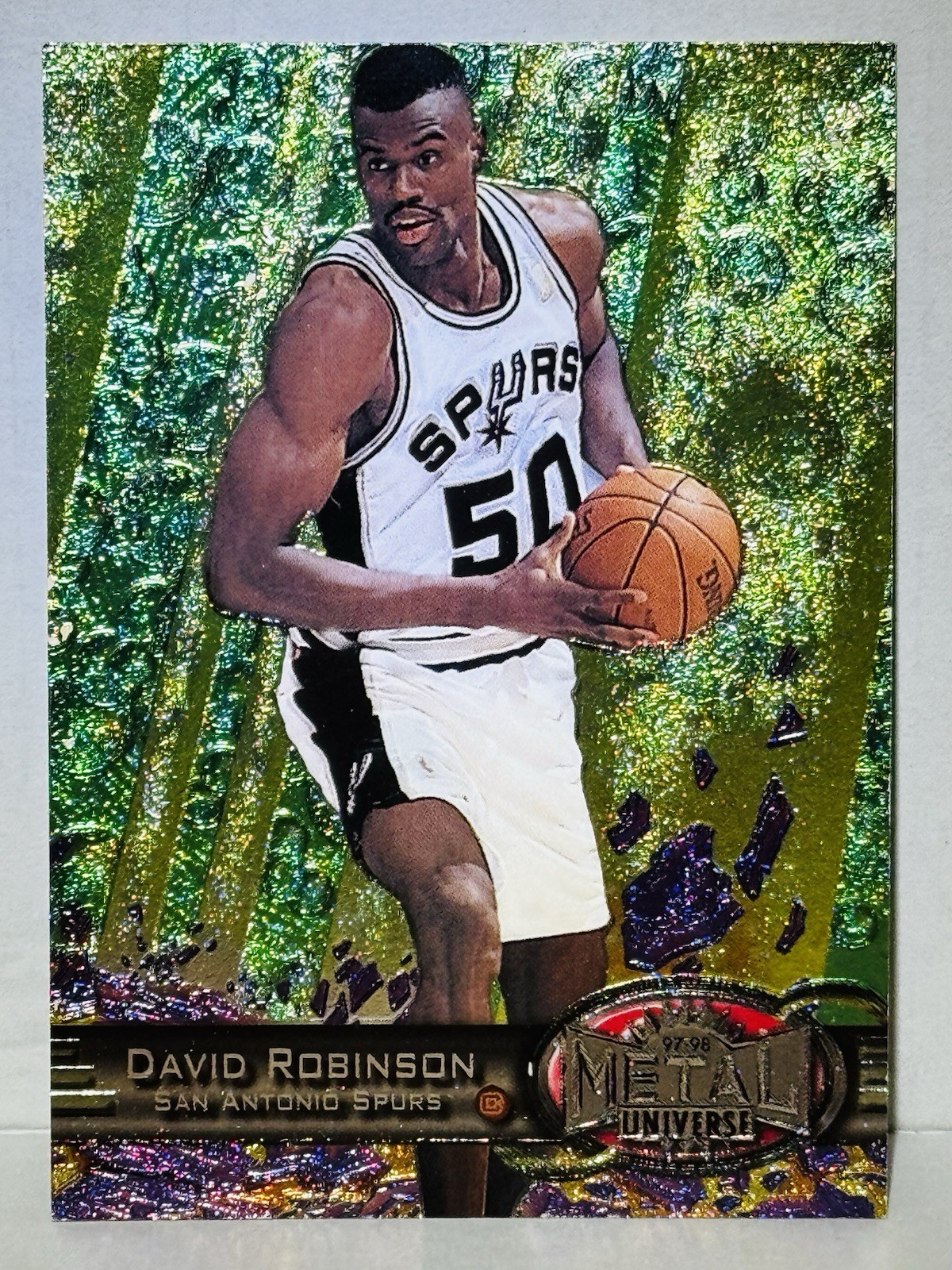 1997-98 Skybox Metal Universe - David Robinson #78 1997-98 Skybox Metal Universe - David Robinson #78