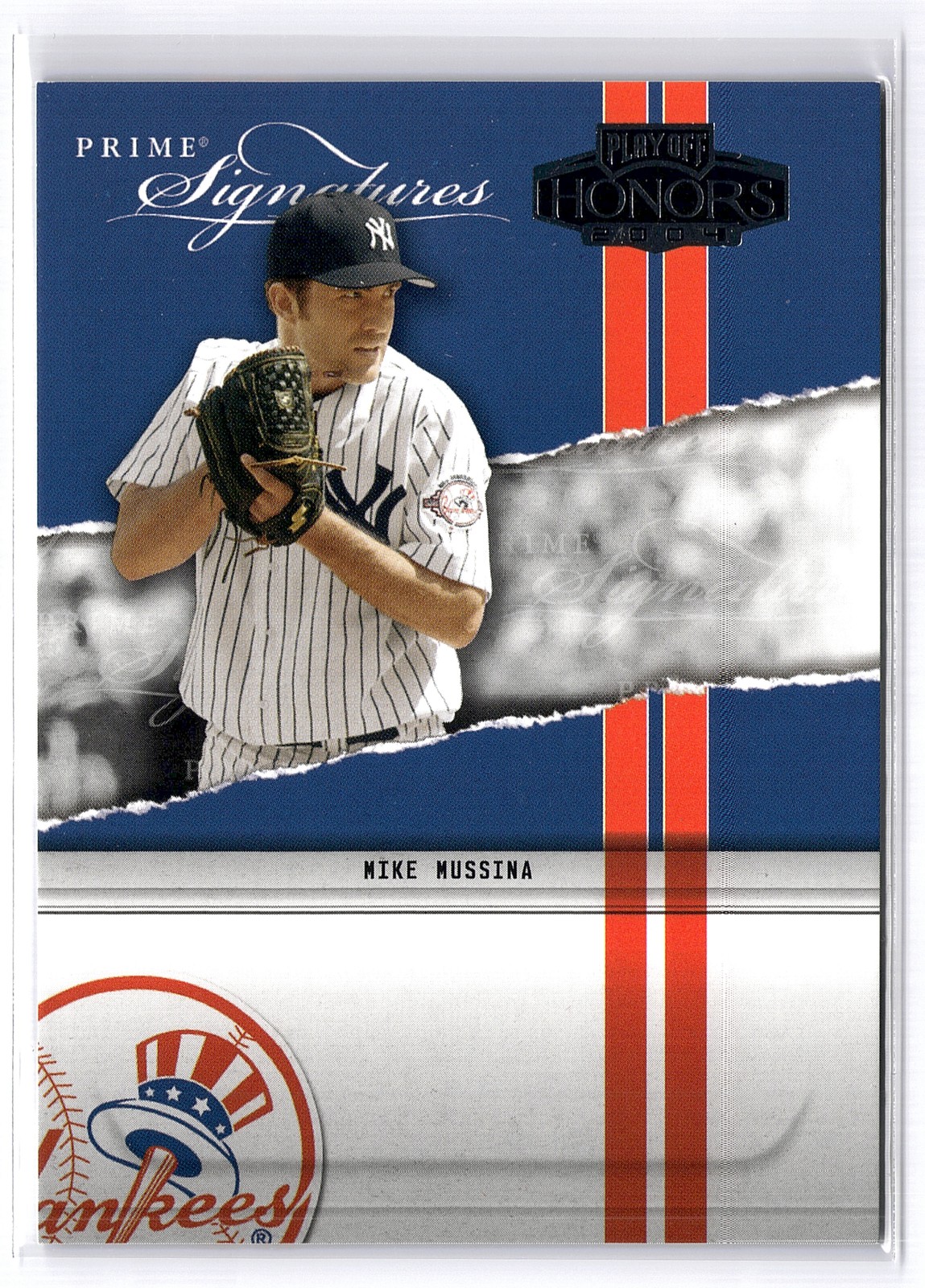 2004 Playoff Honors #PS-16 Mike Mussina Prime Signatures /2500