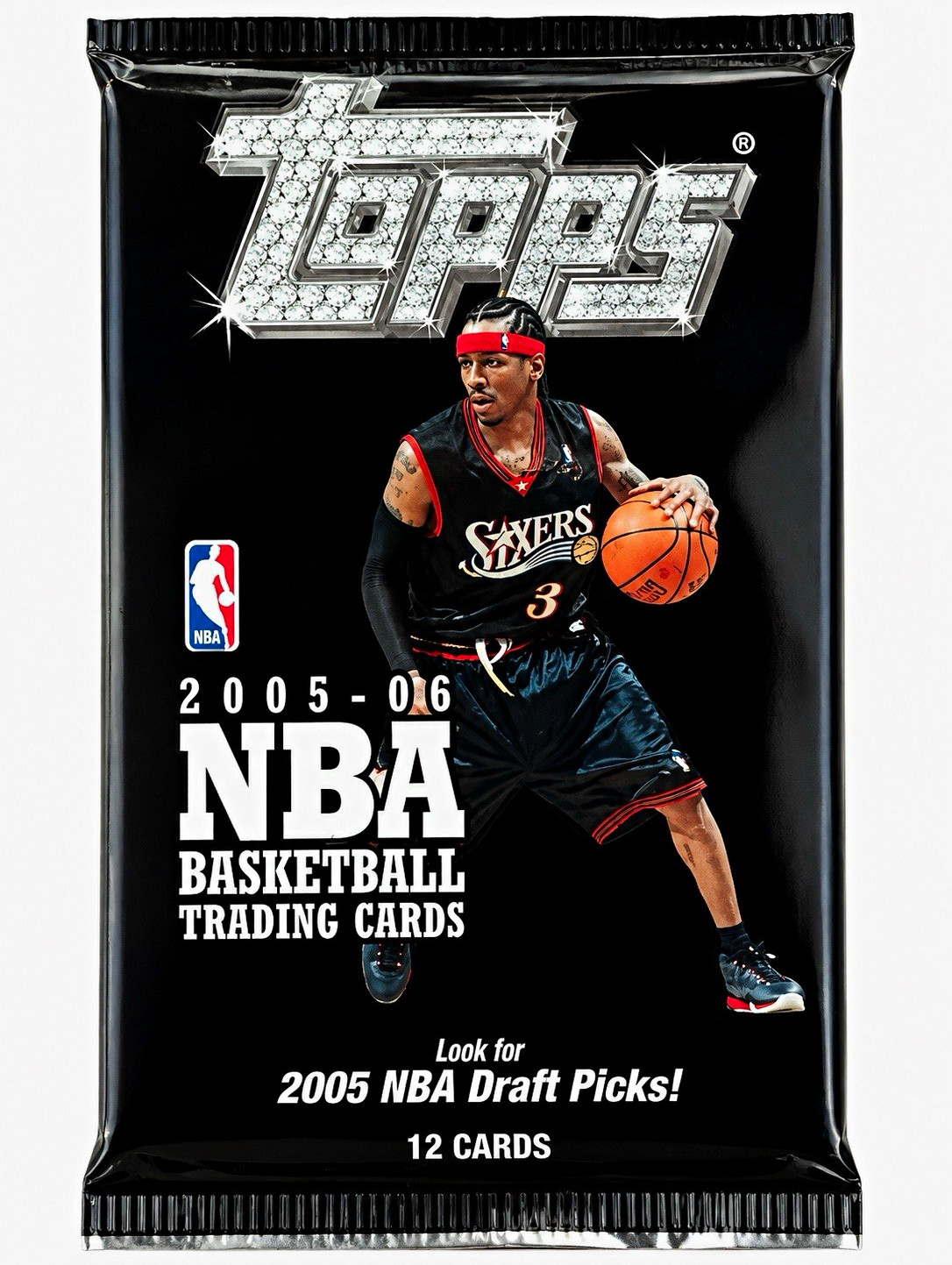 Topps 2005-06 NBA Basketball Trading Card Pack Sealed 12 Cards Draft Picks
