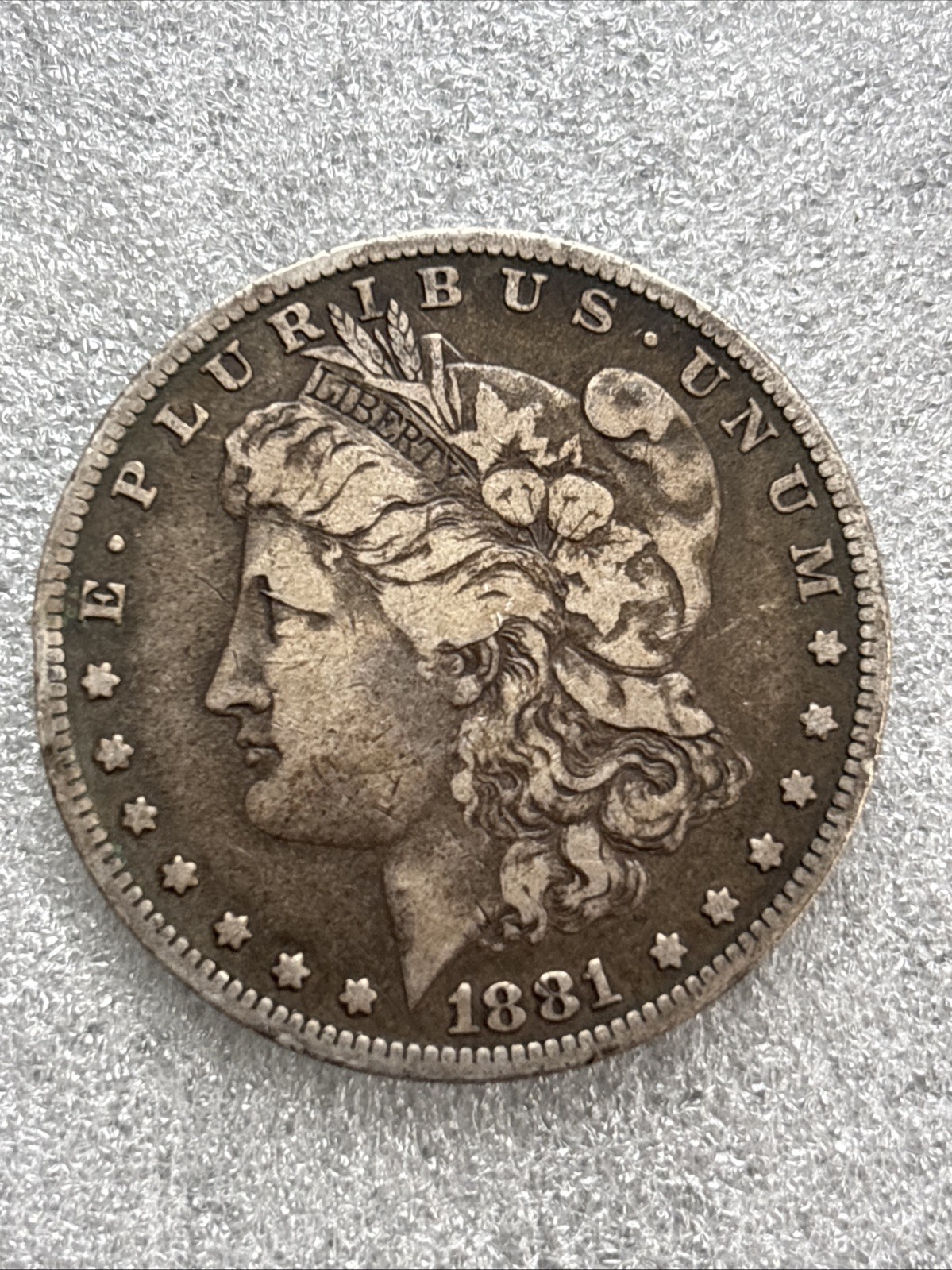 1881-O Morgan Silver Dollar #69. Tested For Authenticity. 1881-O Morgan Silver Dollar #69. Tested For Authenticity.