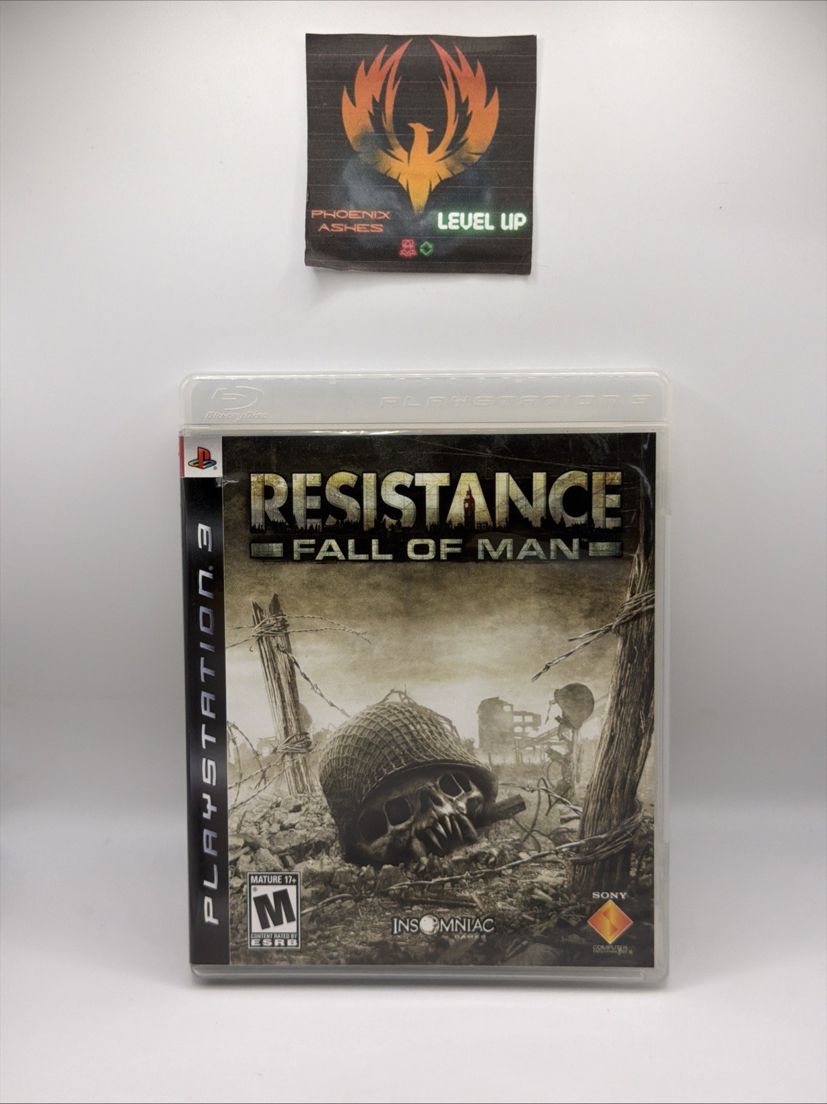 Resistance: Fall of Man (Sony PlayStation 3 PS3 2006 Black Label) With Manual