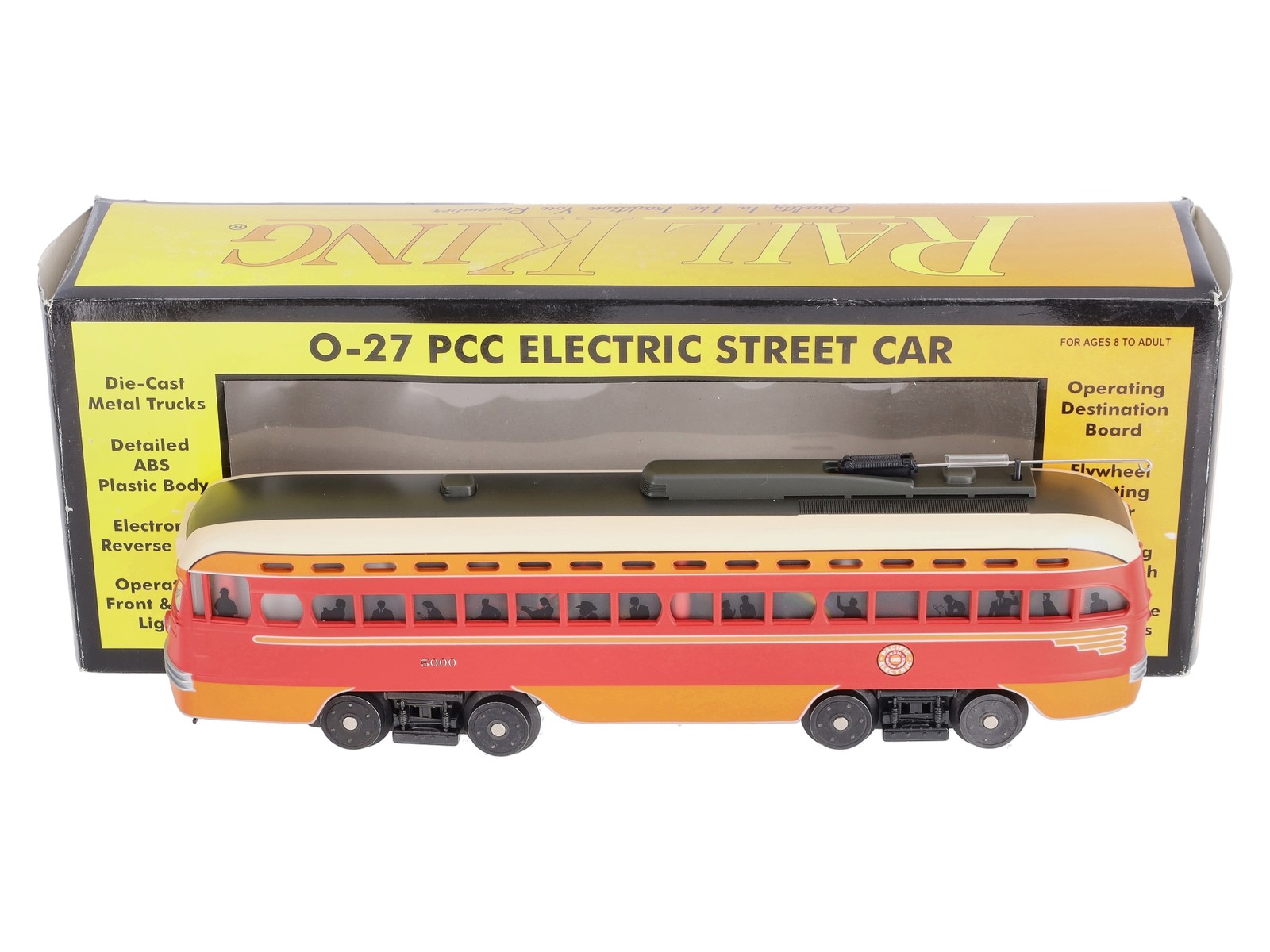 MTH 30-2513-1 O Gauge Pacific Electric PCC Street Car w/ Proto-Sound #5000 LN
