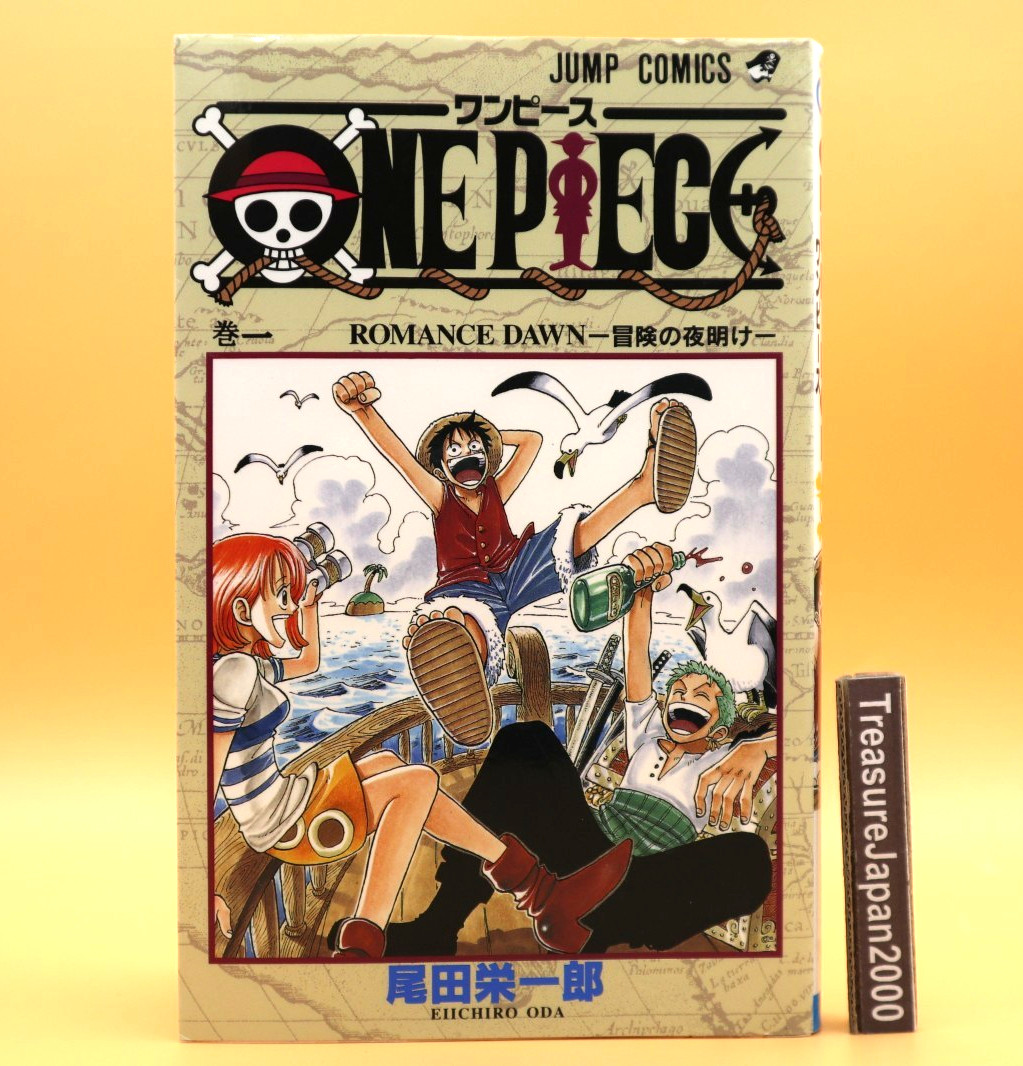 ONE PIECE Vol.1 1st Print 1997 Japan Manga Eiichiro Oda Collector Vintage Copy