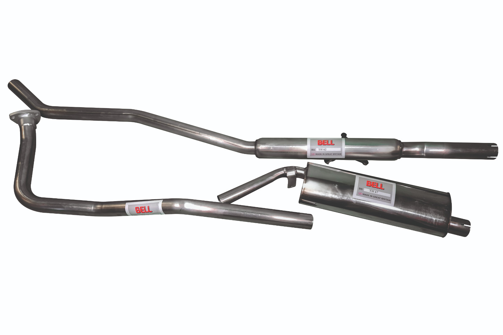 Triumph Spitfire MK3 (67-70)Stainless Steel Exhaust System Triumph Spitfire MK3 (67-70)Stainless Steel Exhaust System