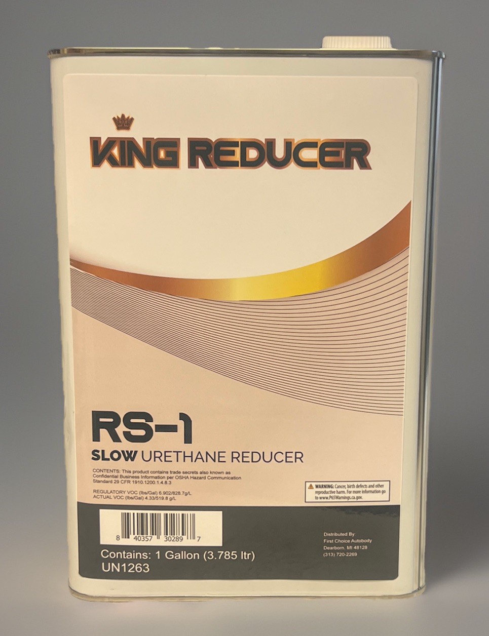 King Reducer Universal Slow Urethane Reducer Gallon RS-1 King Reducer Universal Slow Urethane Reducer Gallon RS-1