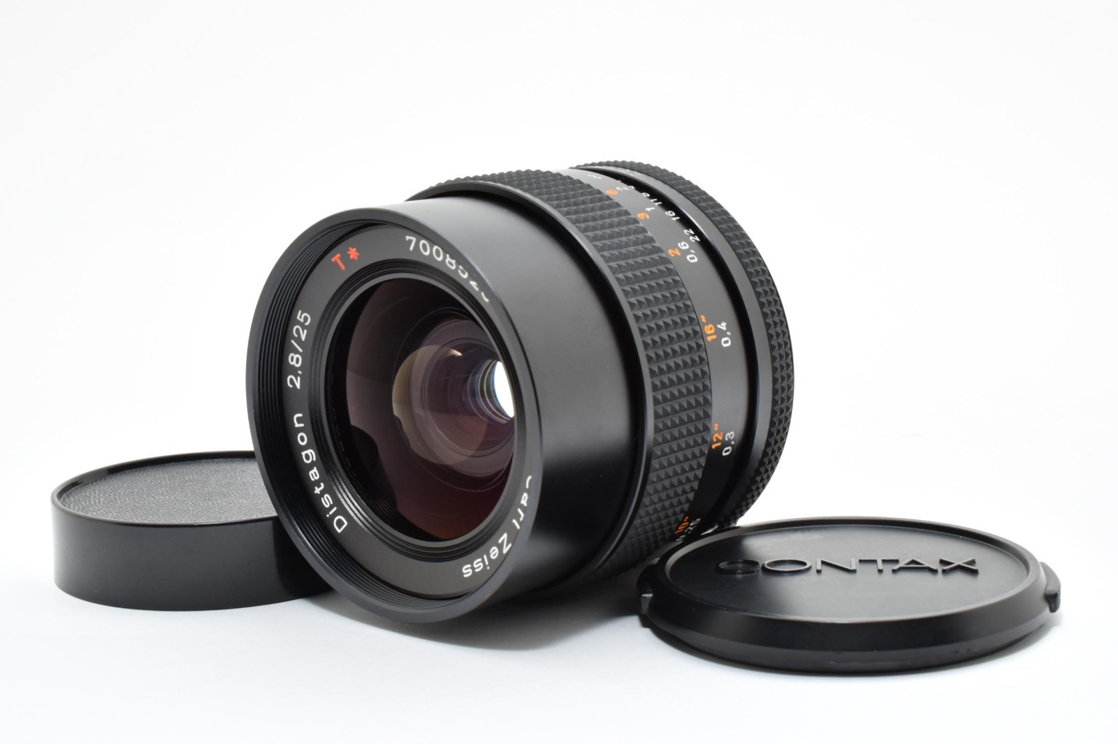 Rare MMG [TOP MINT] Contax Carl Zeiss Distagon 25mm F2.8 MF Lens From Japan