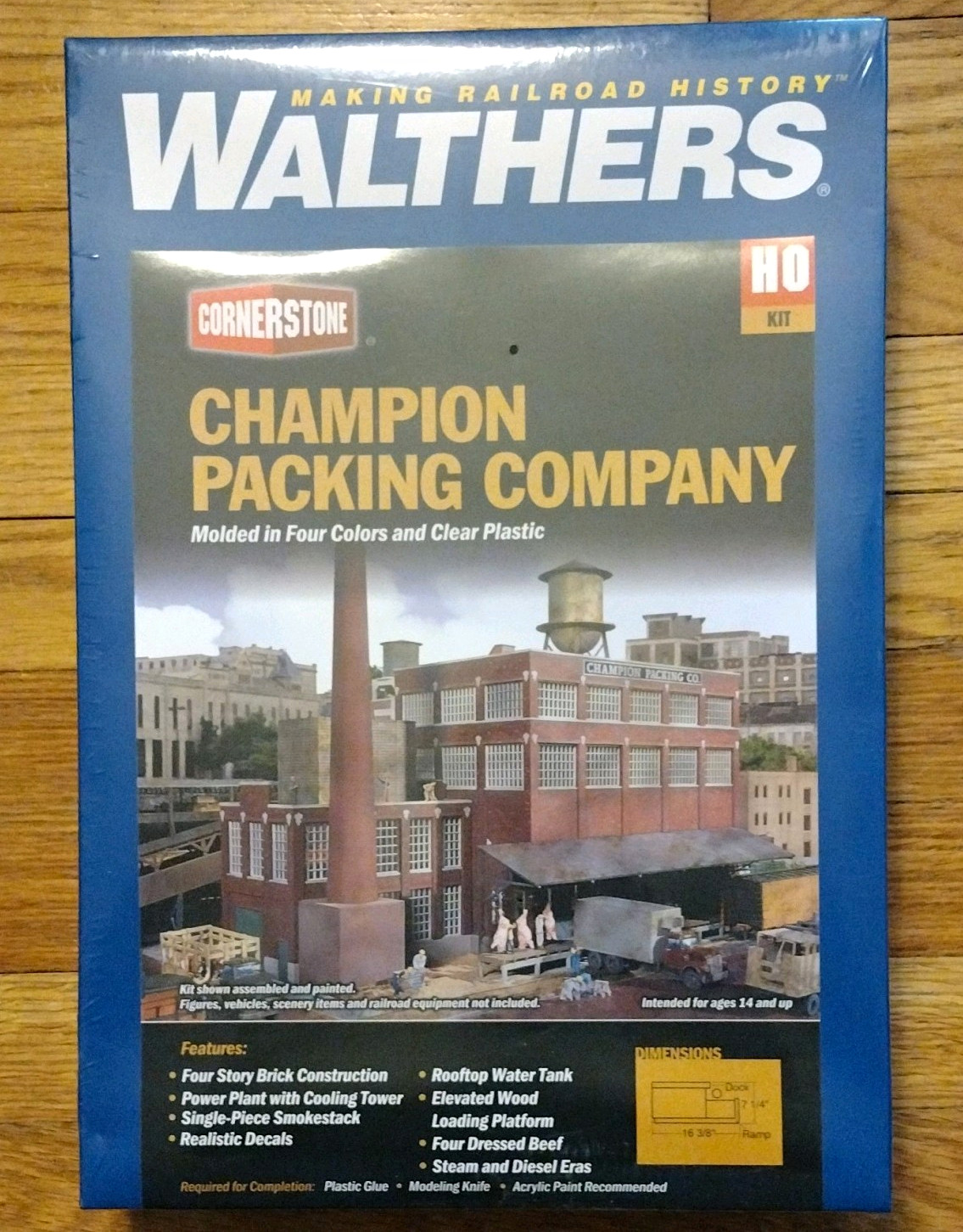 Walthers Cornerstone HO Champion Packing Co. Kit 933-3048 Walthers Cornerstone HO Champion Packing Co. Kit 933-3048