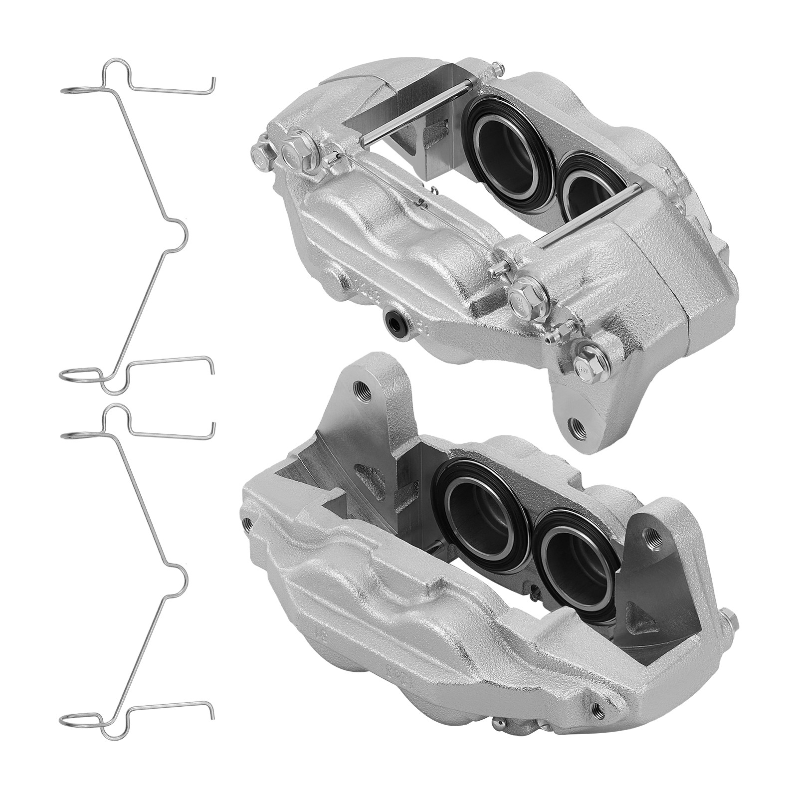 Set of 2 Front Disc Brake Calipers for 2008-2015 2016 Toyota Sequoia Tundra 5.7L
