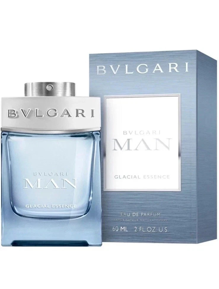 New Bvlgari Man Glacial Essence EDP Spray 3.4 oz 100ml Men\'s  USA