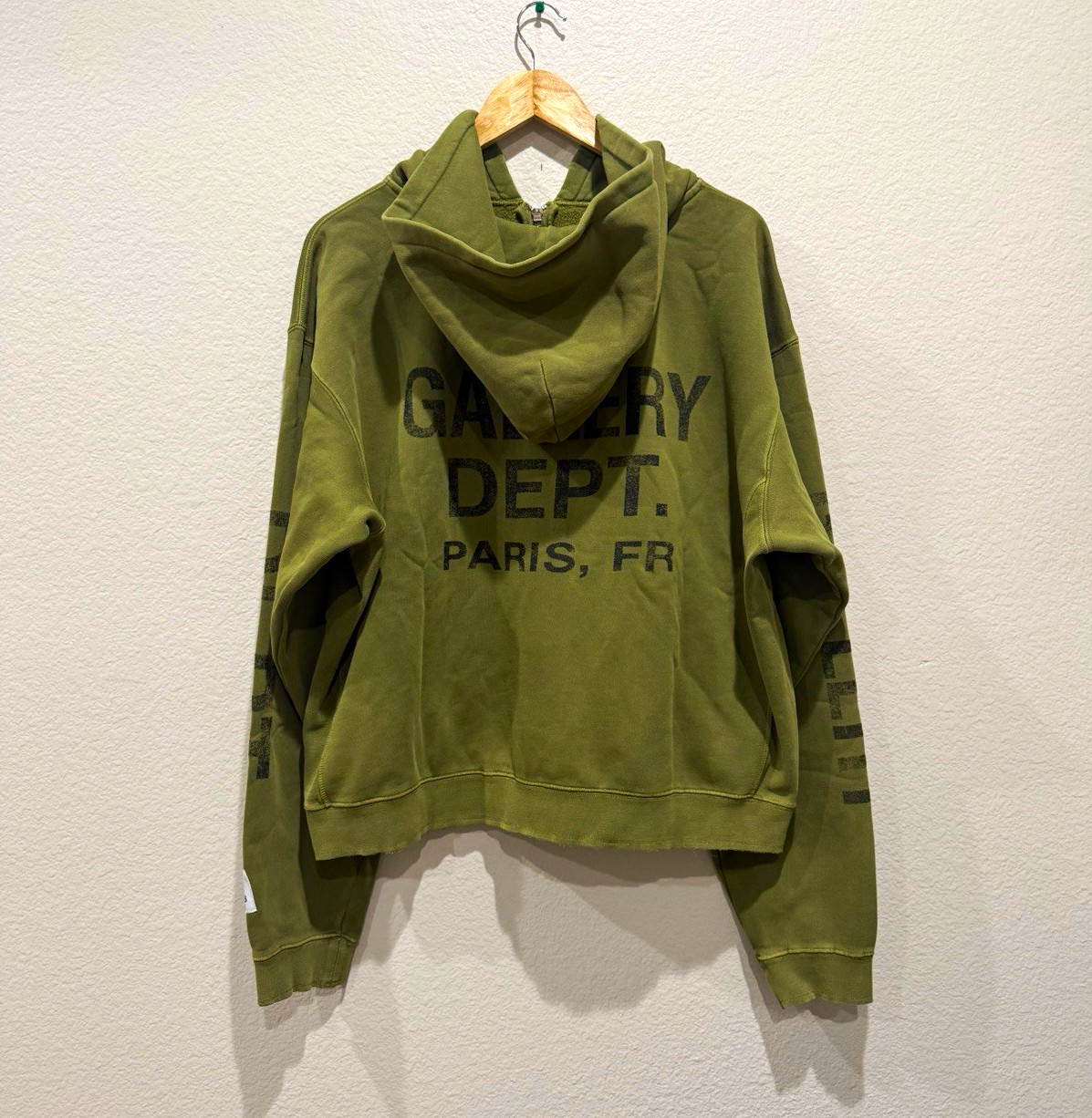 Gallery Dept. Vintage 90s Paris Exclusive Zip-Up Size Small New
