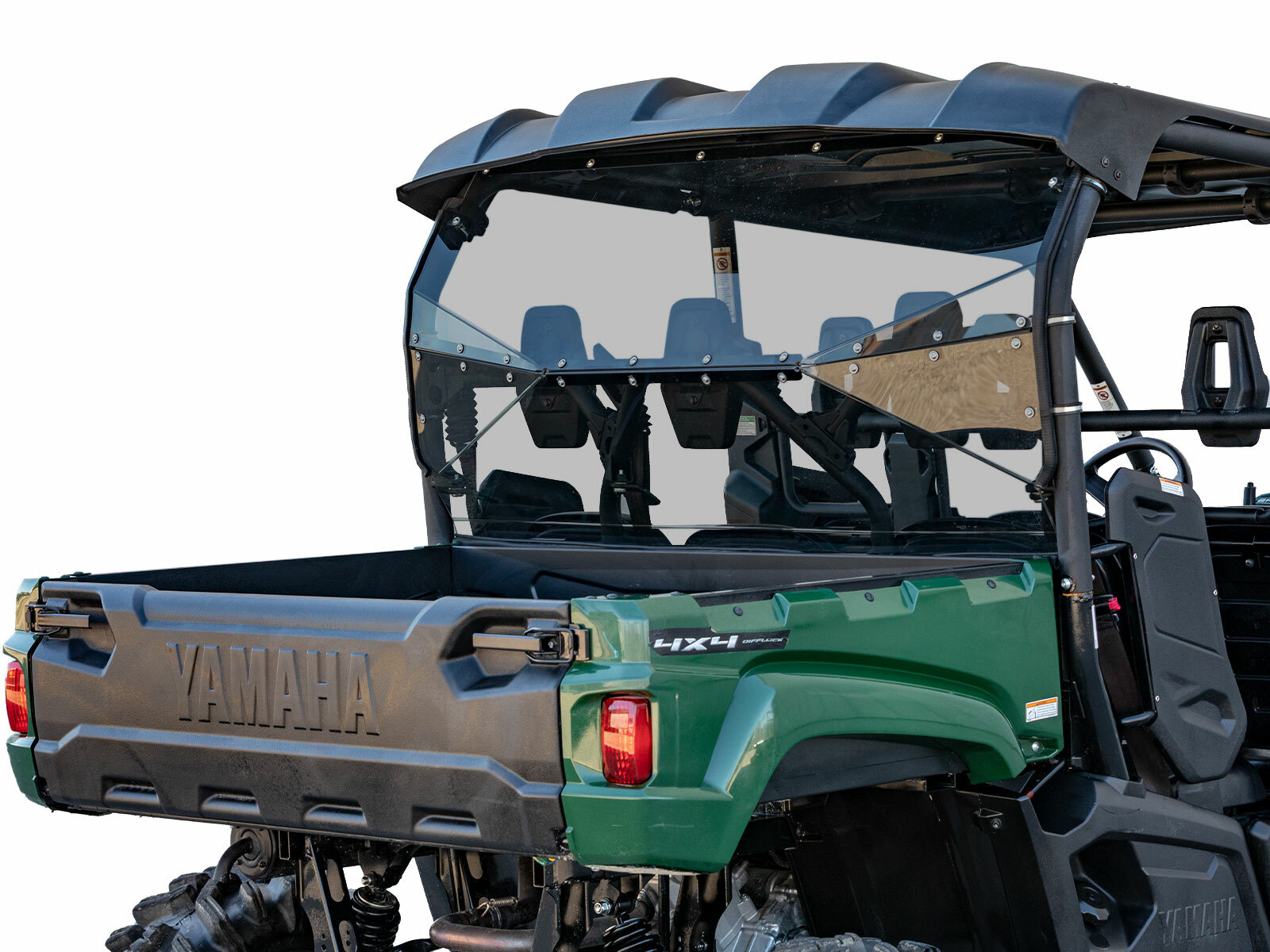 SuperATV Lightly Tinted Heavy Duty Rear Windshield for Yamaha Viking VI (2015+)