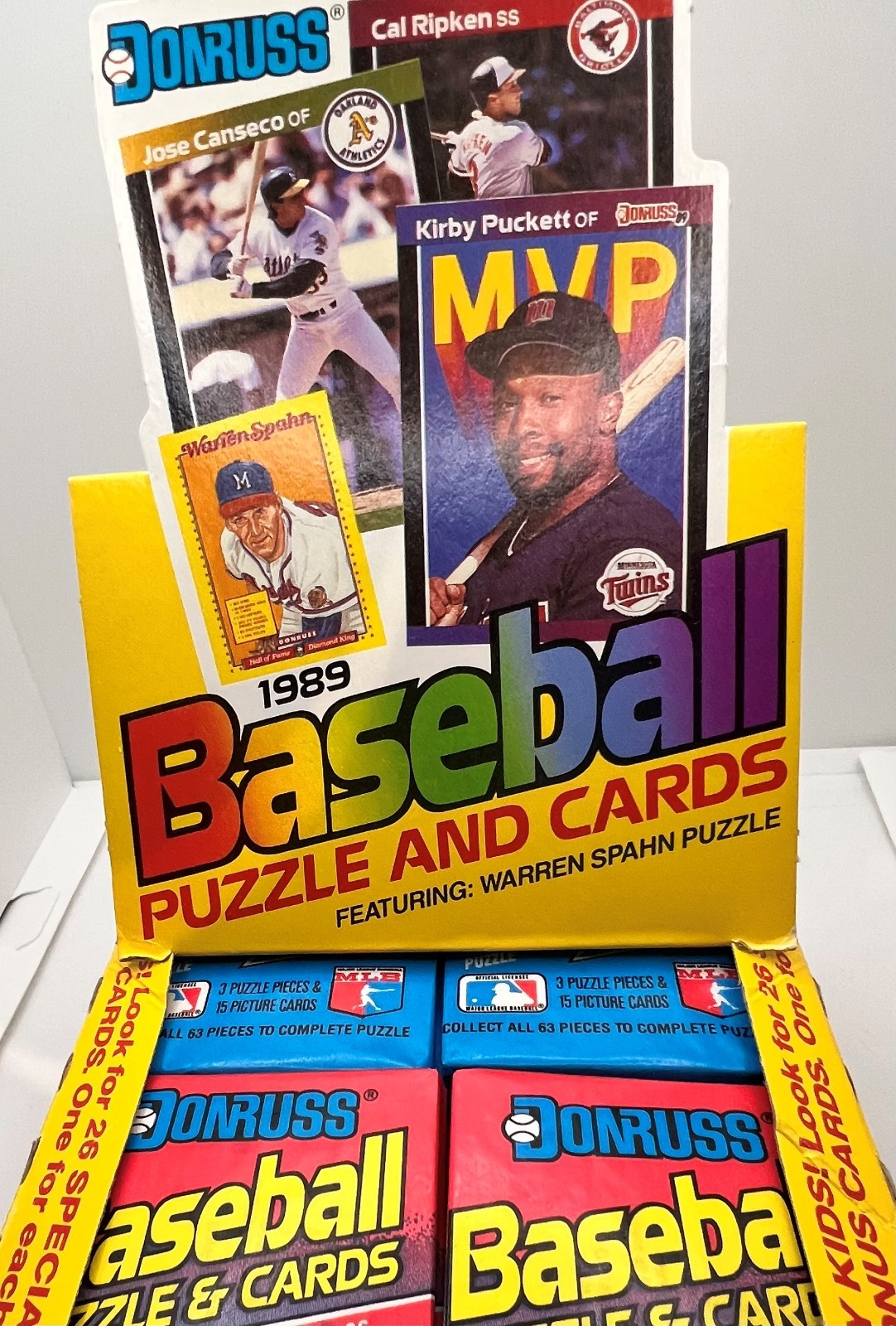 1989 Leaf Donruss Baseball Factory Sealed Wax Pack - One (1) Pack Per Order