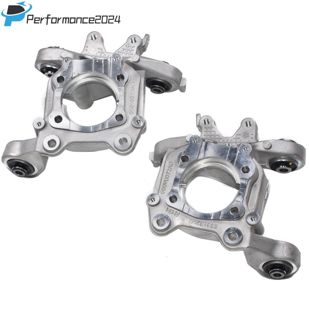 Pair Rear LH & RH Suspension Knuckle For 14-18 Jeep Cherokee 5090073AE 5090072AE