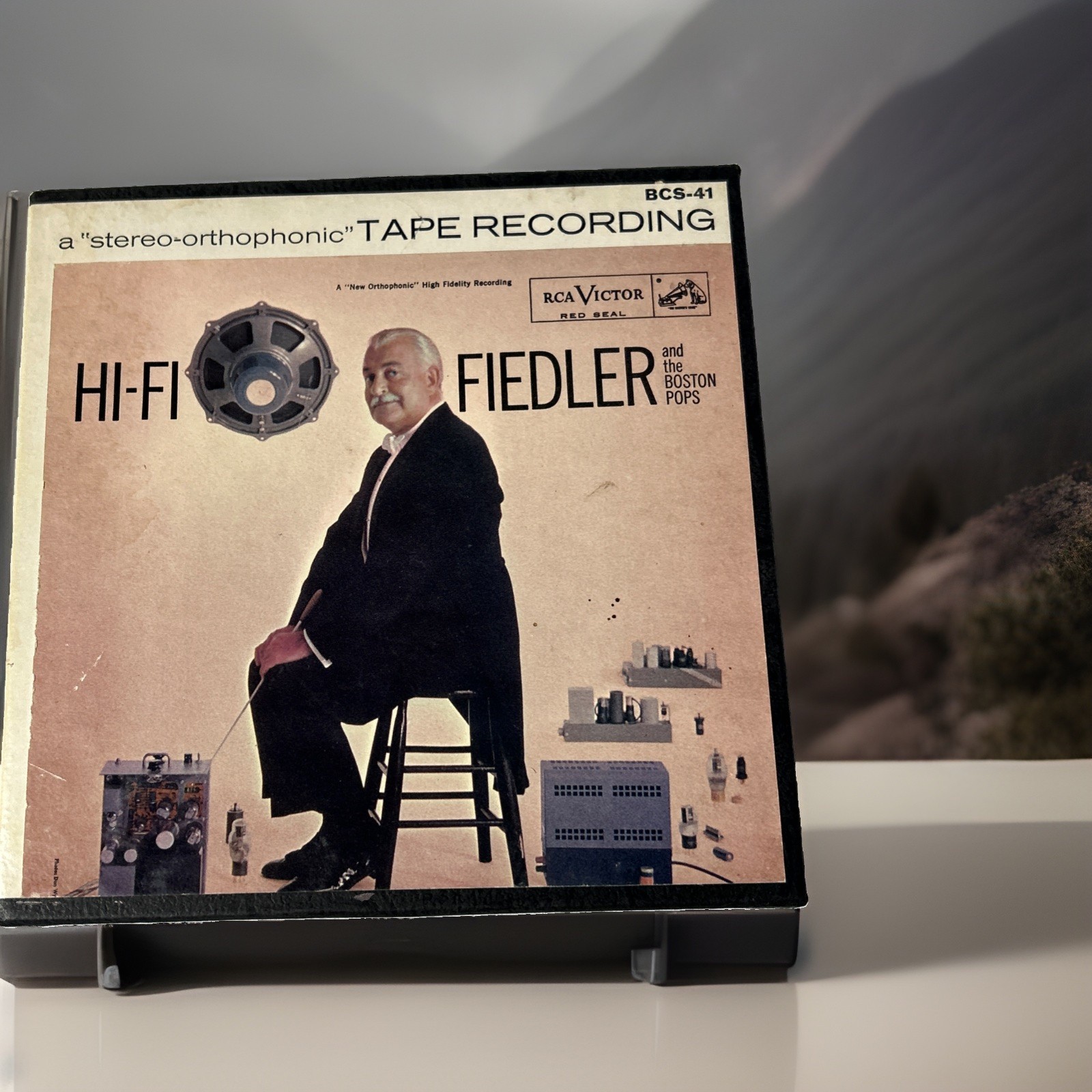 Hi-Fi Fiedler William Tell Overture R2R 7½ IPS Stereo 1957 Boston Pop RCA BCS-41