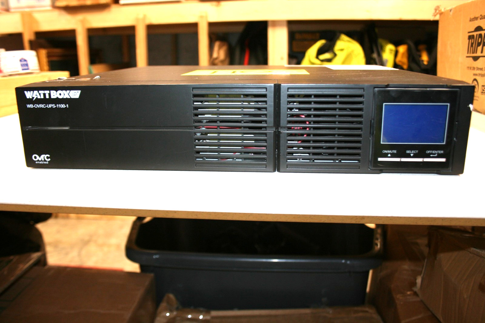WattBox WB-OVRC-UPS-1500-1 Used Free returns WattBox WB-OVRC-UPS-1500-1 Used Free returns