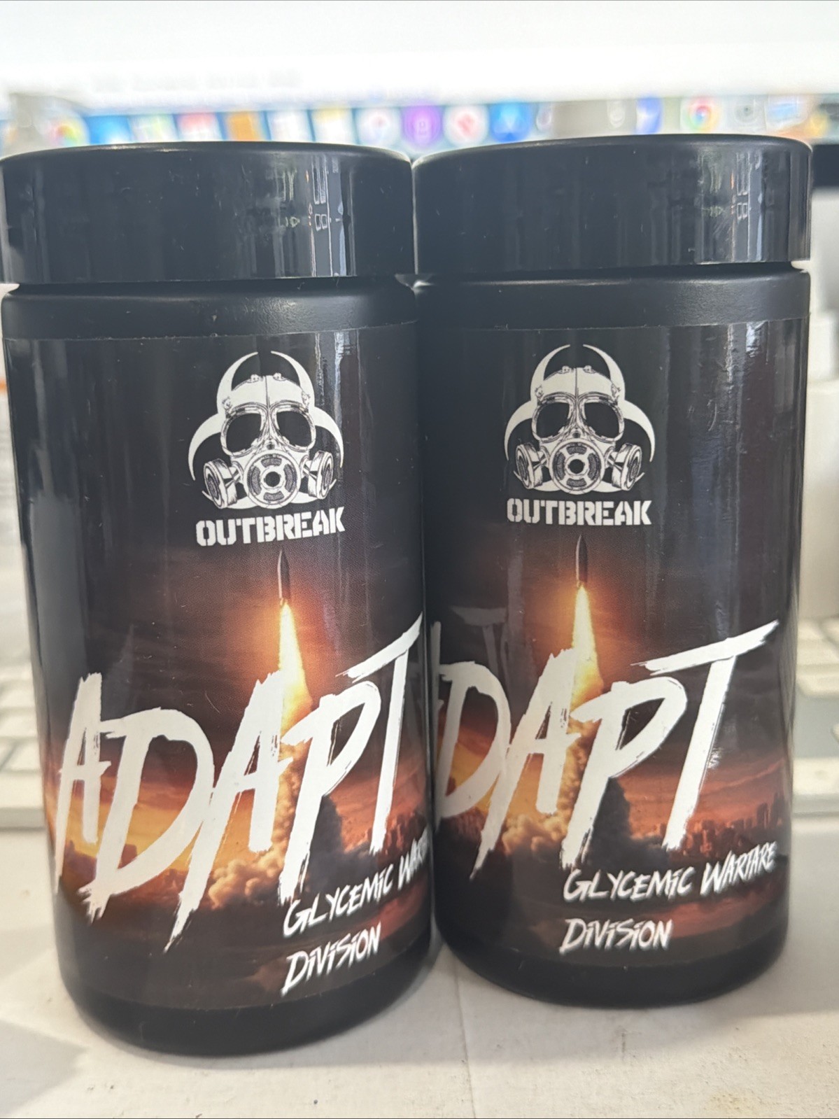 Outbreak Nutrition Adapt Glycemic Warfare División 120 Capsules (2packs) Outbreak Nutrition Adapt Glycemic Warfare División 120 Capsules (2packs)