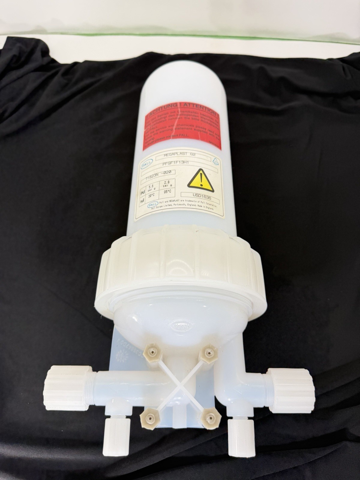 PALL MEGAPLAST G2 PFGF1P12H1 High Purity Fluid Filter Housing