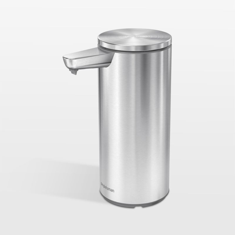 Simplehuman 9oz Sensor Pump, Touch-Free Hand Soap Dispenser, Brushed Simplehuman 9oz Sensor Pump, Touch-Free Hand Soap Dispenser, Brushed