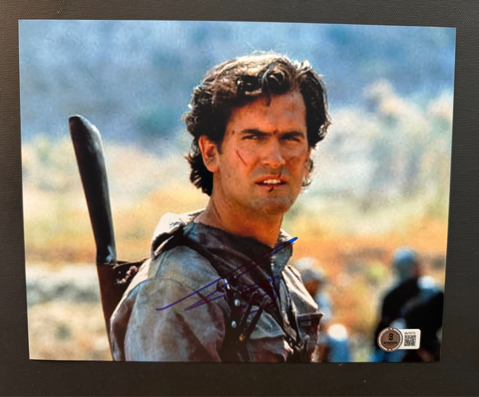 Bruce Campbell Rare autographed signed Ash Evil Dead 8x10 photo Beckett BAS coa
