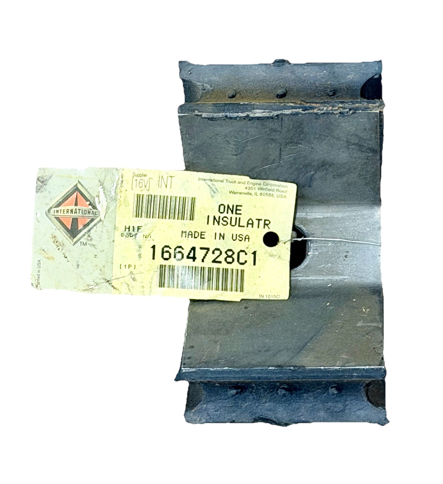 International 1664728C1 Insulator Snubber DT466E Upper Rear Engine Mount OEM International 1664728C1 Insulator Snubber DT466E Upper Rear Engine Mount OEM