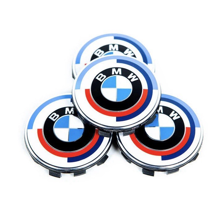 BMW Center Caps - 50th Anniversary - 68mm