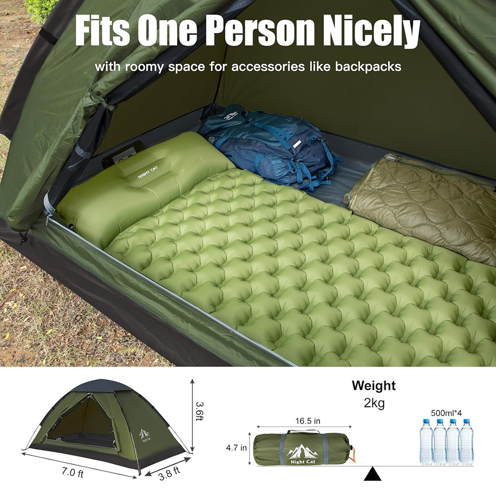 Night Cat Backpacking Tent Sun Shade Shelter Outdoor Camping Fishing Canopy BEST