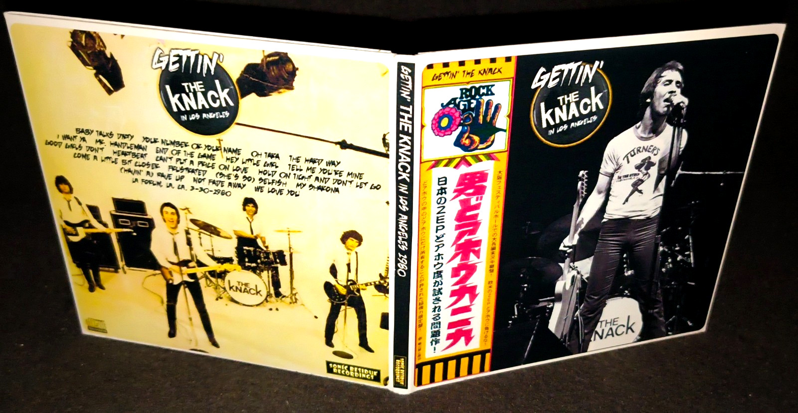 The Knack Los Angeles 1980 Gate Fold CD Package NEW