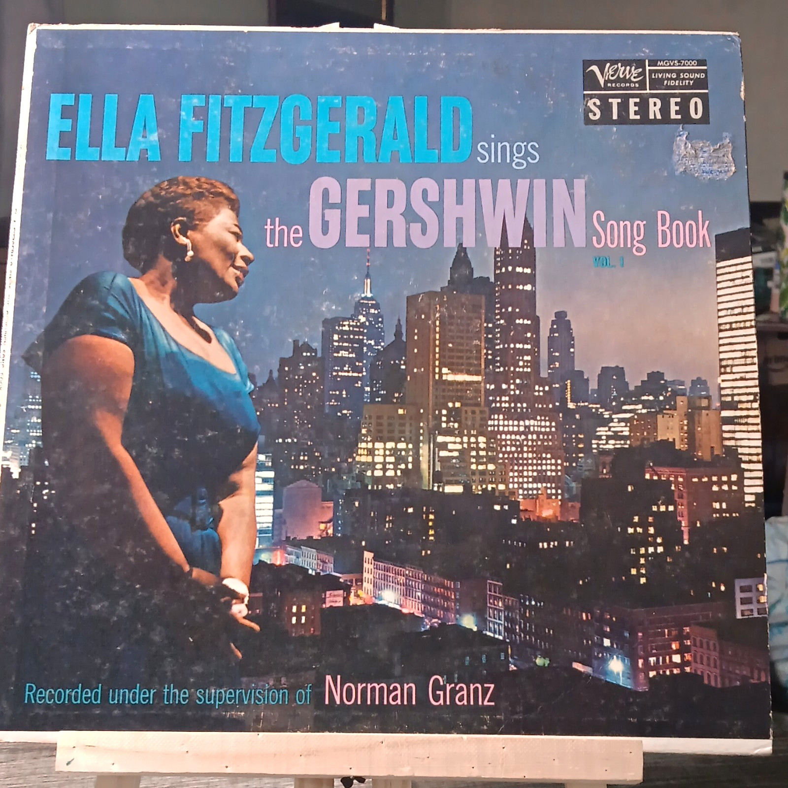 Ella Fitzgerald Sings the Gershwin Song Book - 1959 Verve Records V-4013 VG+ Ella Fitzgerald Sings the Gershwin Song Book - 1959 Verve Records V-4013 VG+
