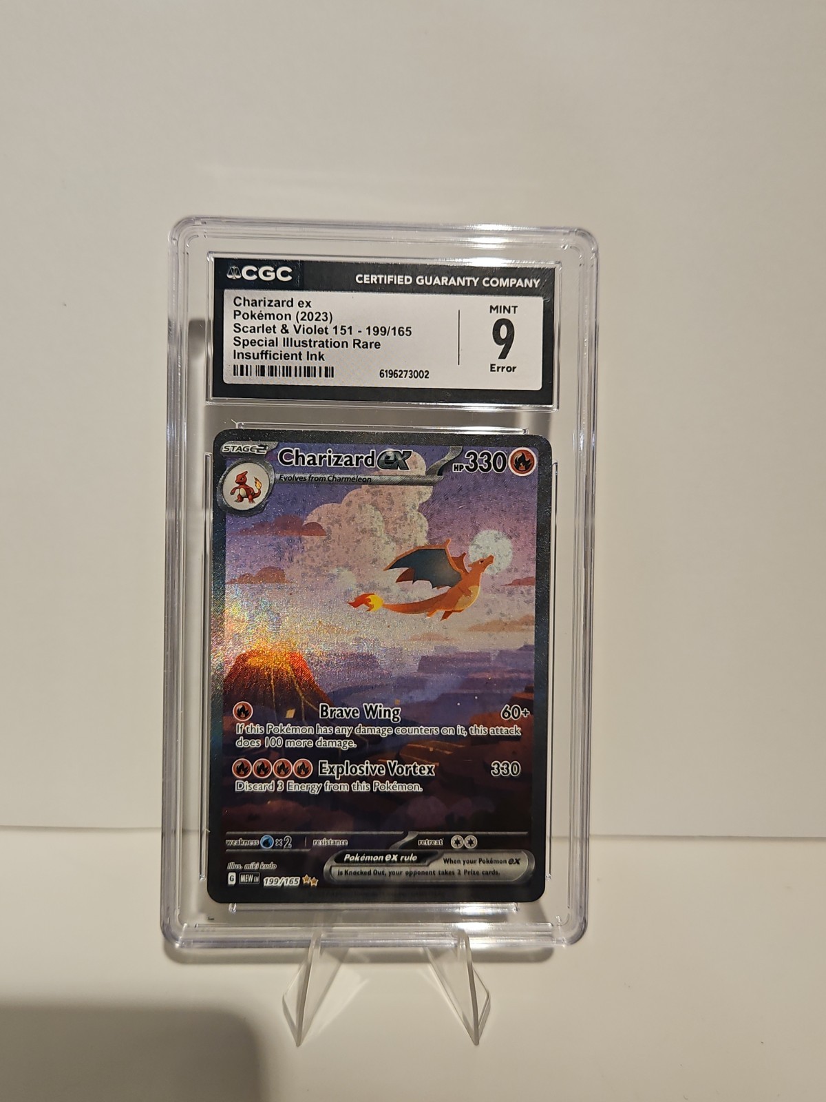 🔥Charizard 151 Set 199/165 SPECIAL ILLUSTRATION RARE ERROR CARD CGC 9🔥 🔥Charizard 151 Set 199/165 SPECIAL ILLUSTRATION RARE ERROR CARD CGC 9🔥