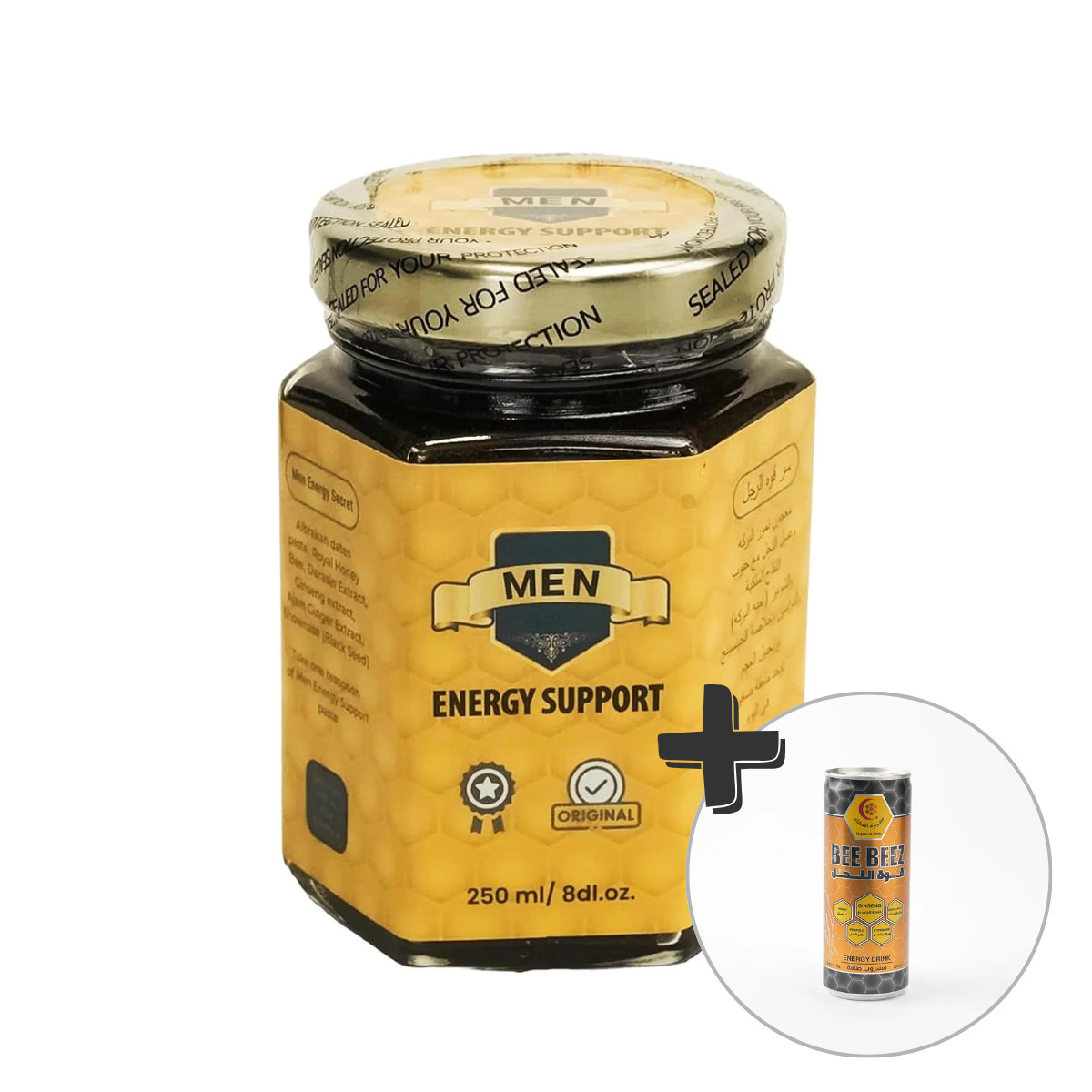 Natural Honey Bundle 250ml Honey Paste & Bee Beez Honey Beverage