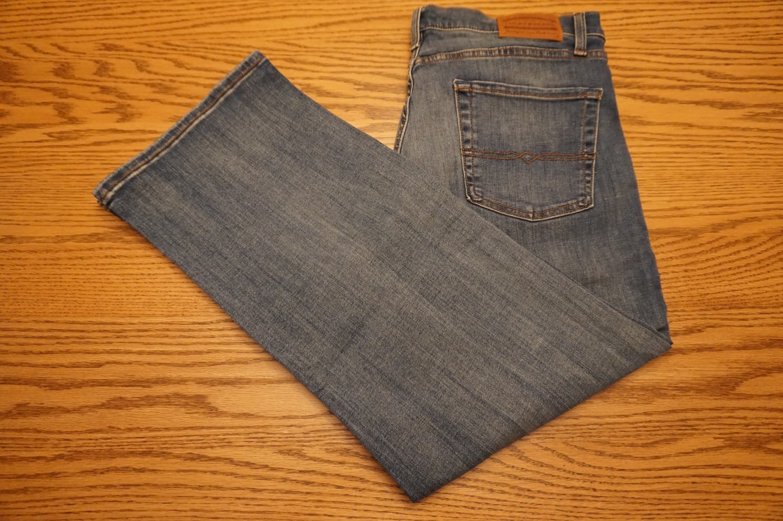 NWT MEN'S LUCKY BRAND JEANS 181 Multiple Sizes Relaxed Straight Stretch Blue $99