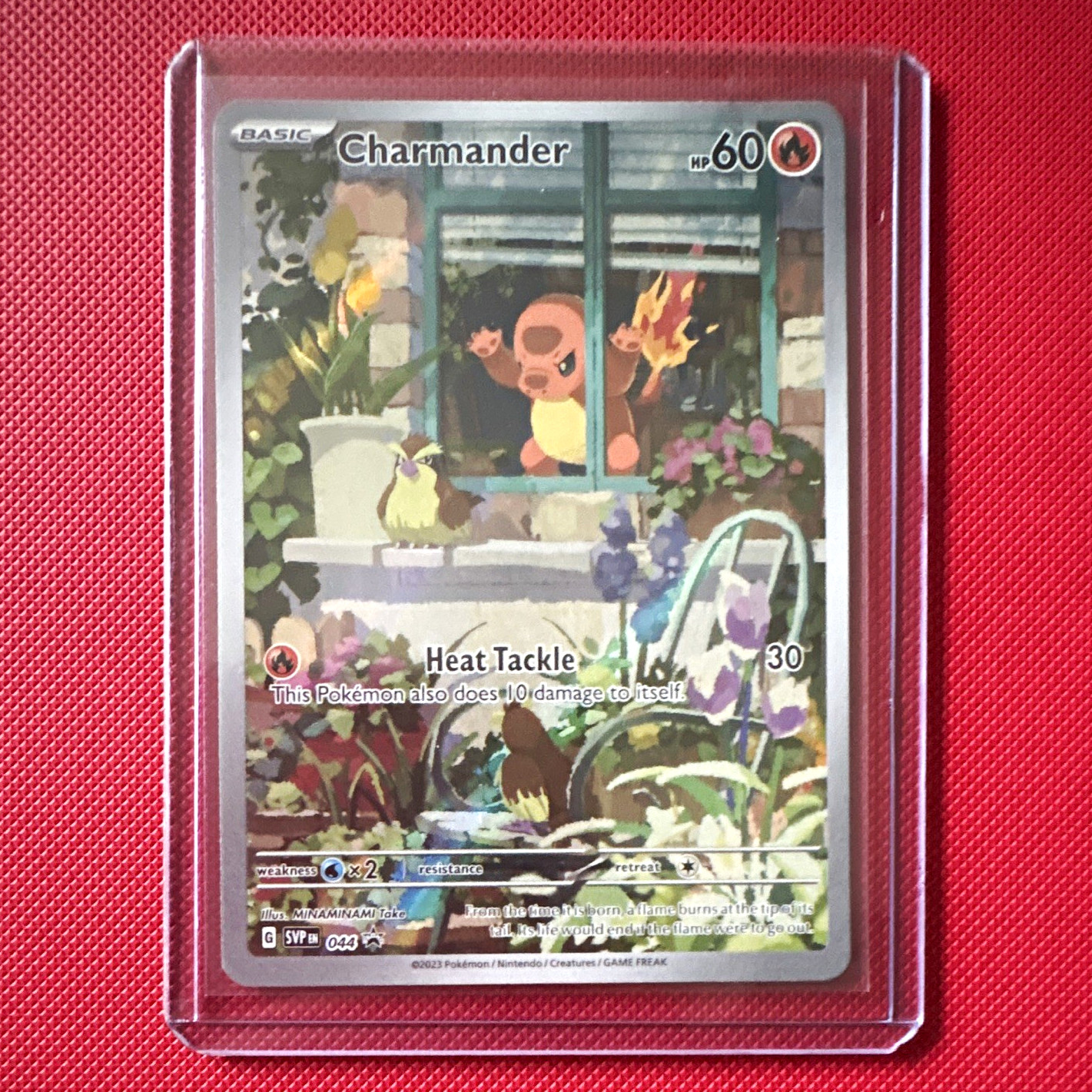 Pokemon Charmander 044 Sv Scarlet & Violet Promo Exclusive Holo EN 60HP Pokemon Charmander 044 Sv Scarlet & Violet Promo Exclusive Holo EN 60HP