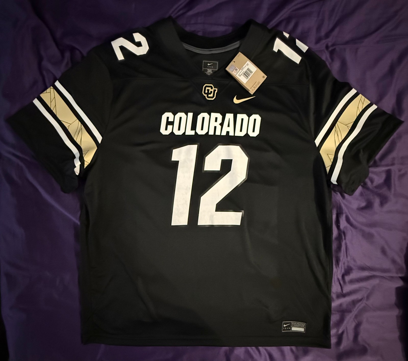 Travis Hunter Colorado Buffaloes Nike Custom Heisman Game Jersey 3XL NWT
