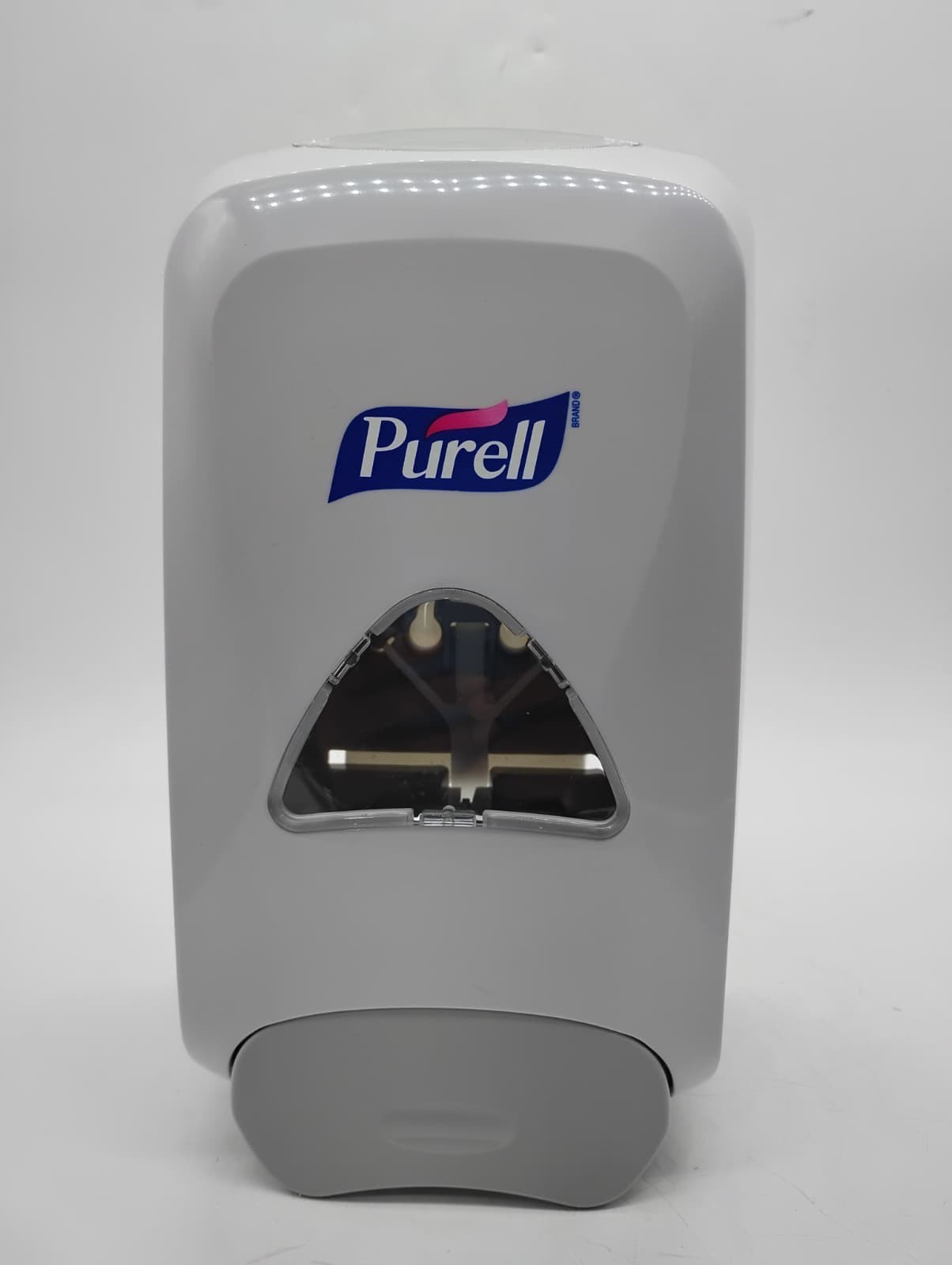 Purell FMX-12 Manual Hand Sanitizer Dispenser 1200ml Dove Grey 5120-06 Lead Free Purell FMX-12 Manual Hand Sanitizer Dispenser 1200ml Dove Grey 5120-06 Lead Free