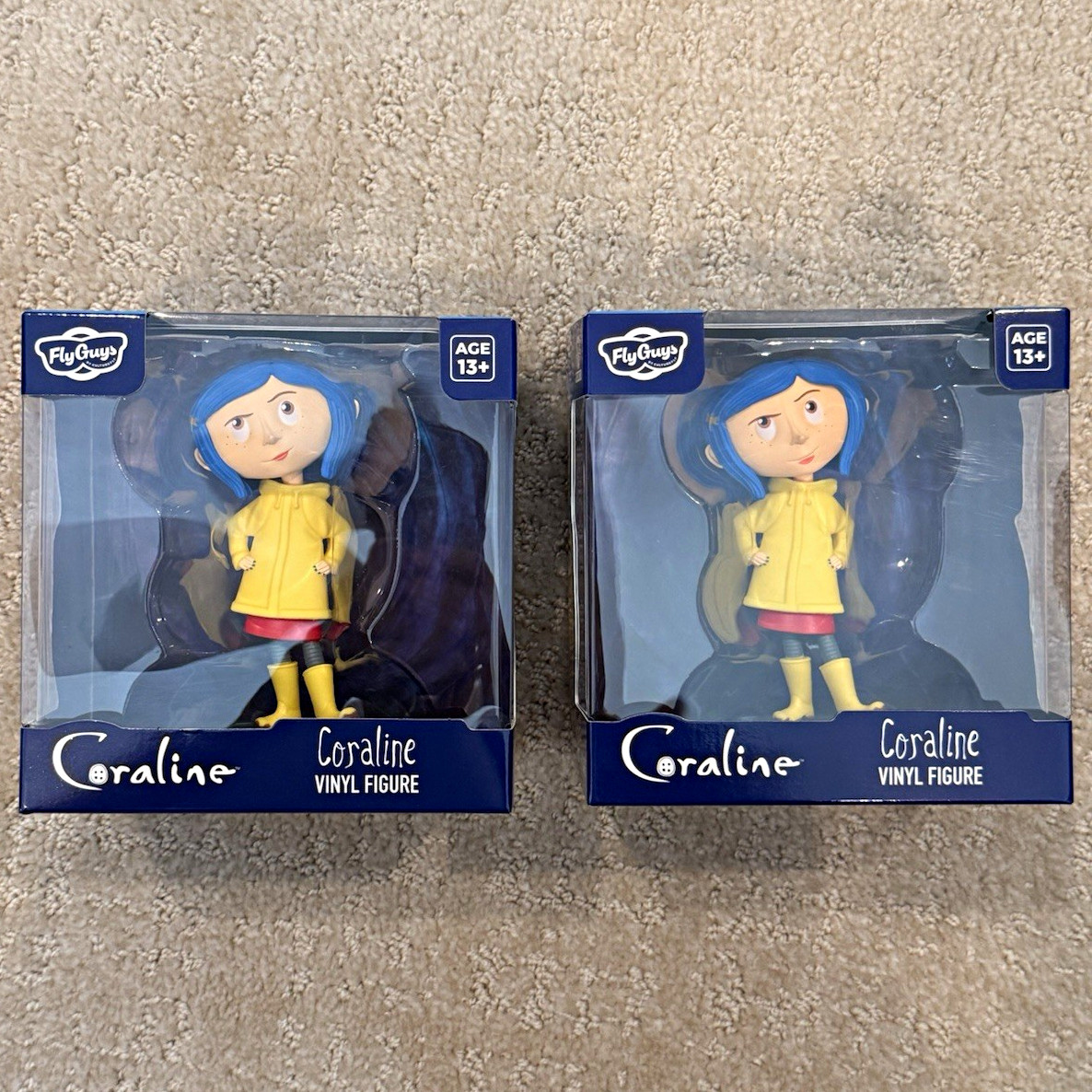 2x Coraline Vinyl Figure collectibles