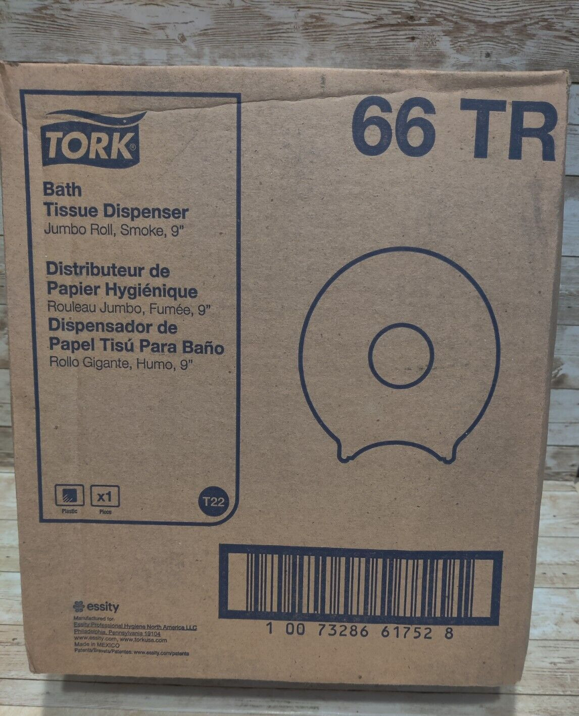 New TORK Jumbo Bath Tissue Dispenser for 9\ New TORK Jumbo Bath Tissue Dispenser for 9\