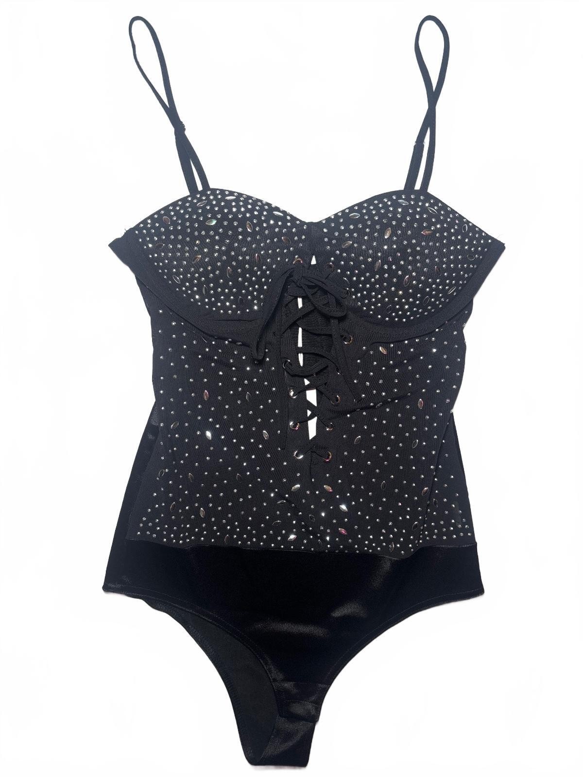 Black Studded Bodysuit Black Studded Bodysuit
