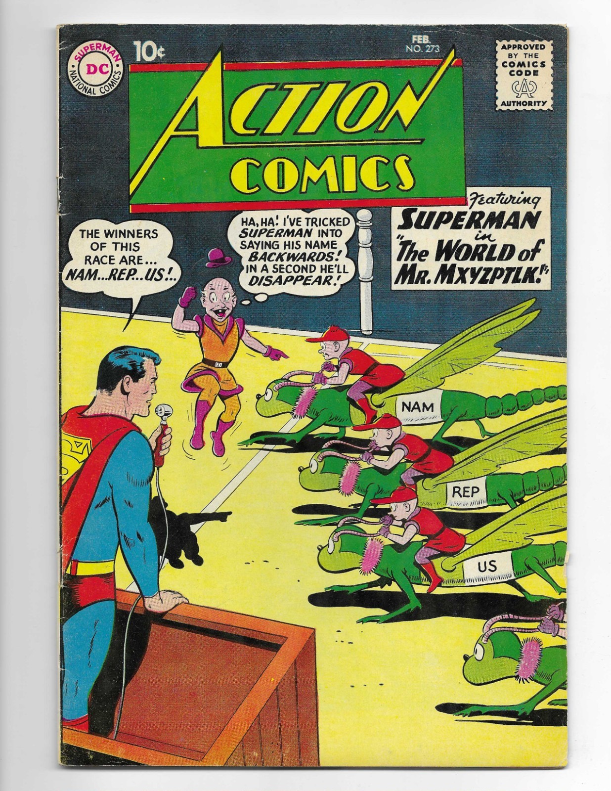 Action Comics 273 1961 DC Comics VG+ 4.5 Supergirl Superman Mr. Mxyzptlk