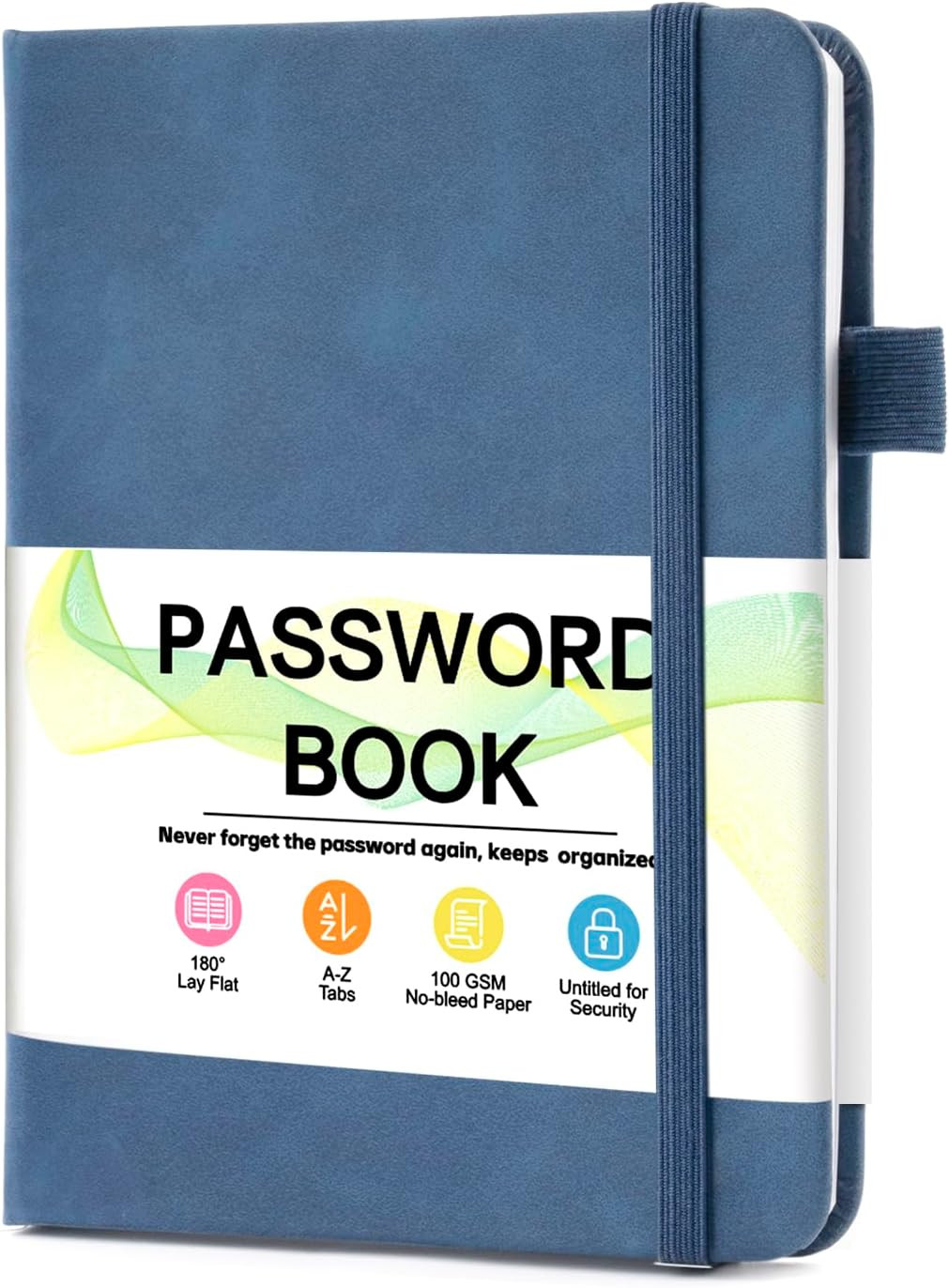 Password Keeper Book with Alphabetical Tabs，4.3\