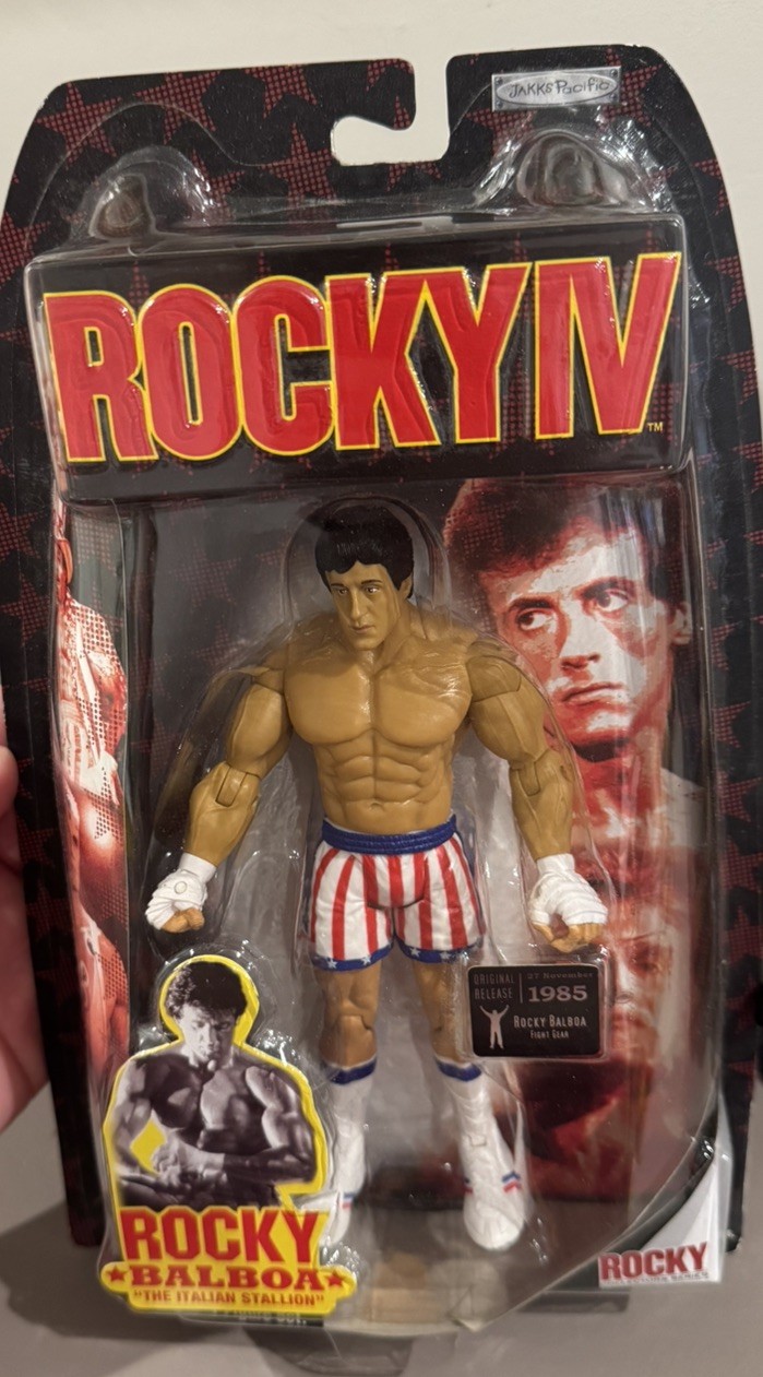 Rocky Balboa Boxing Figure Jakks Pacific 2007 NEW ROCKY IV 4 Fight Gear Rocky Balboa Boxing Figure Jakks Pacific 2007 NEW ROCKY IV 4 Fight Gear